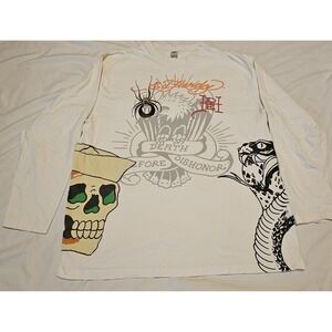 Y2K Ed Hardy By Christian Audigier Longsleeve Tshirt Eagle Skull Snake Spider
